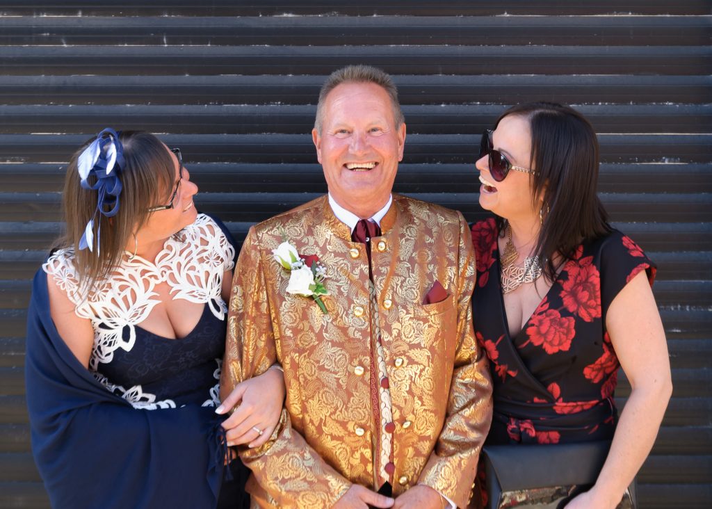Groom joking with wedding guests | Poole Wedding Photographer | Thomas Whild Photography