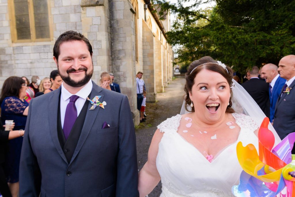 Confetti time! | Bournemouth Wedding Photographer | Thomas Whild Photography