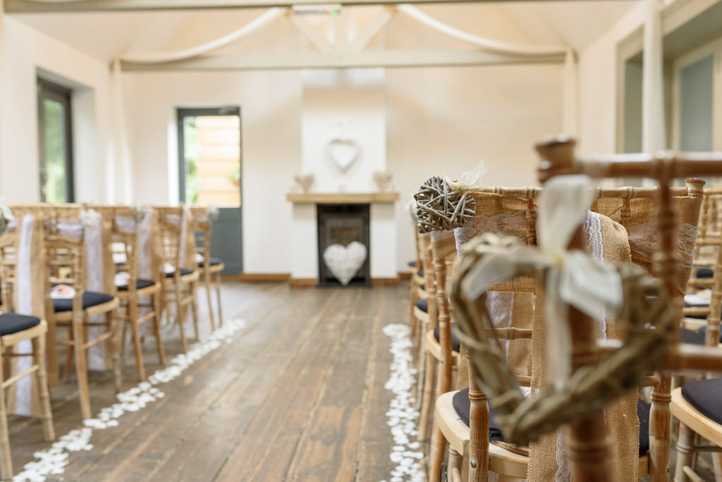 The ceremony room at The Old Vicarage | New Forest Wedding Photographer | Thomas Whild Photography
