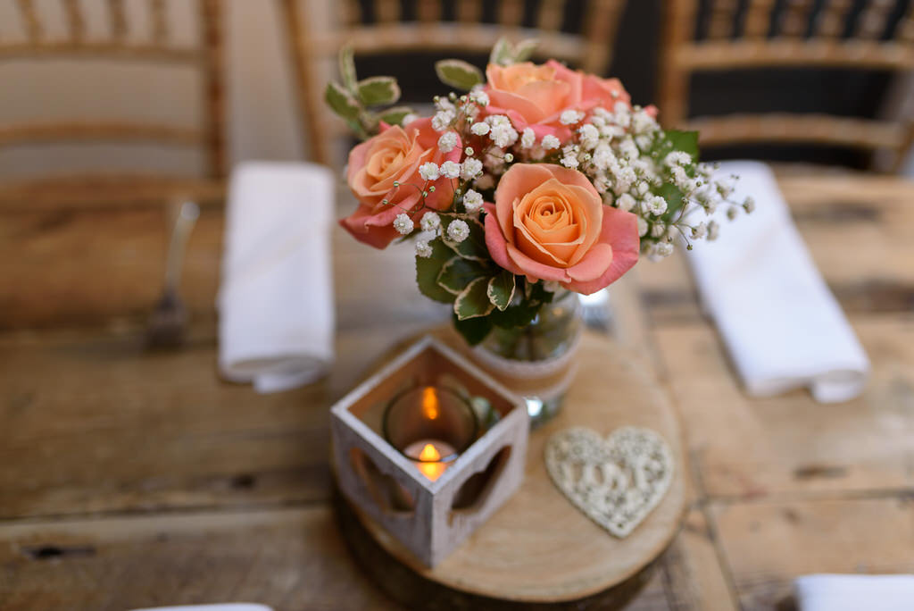 Table settings at The Old Vicarage | Hampshire Wedding Photographer | Thomas Whild Photography