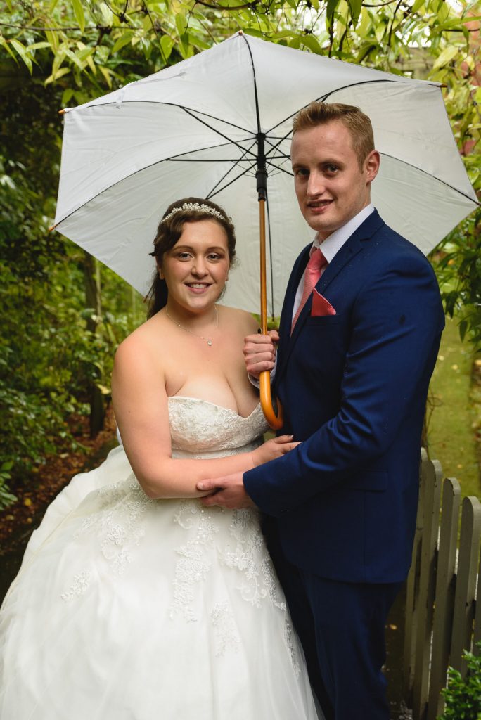Bridal portraits in the rain | Christchurch Wedding Photographer | Thomas Whild Photography
