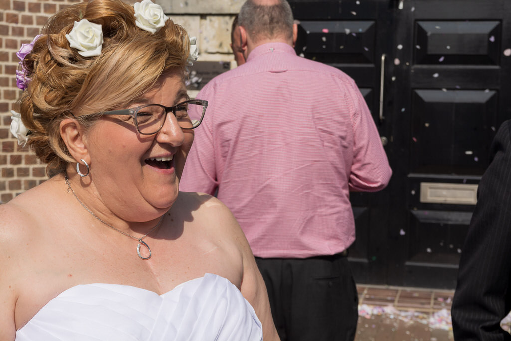 The bride after the ceremony | Poole Wedding Photographer | Thomas Whild Photography 